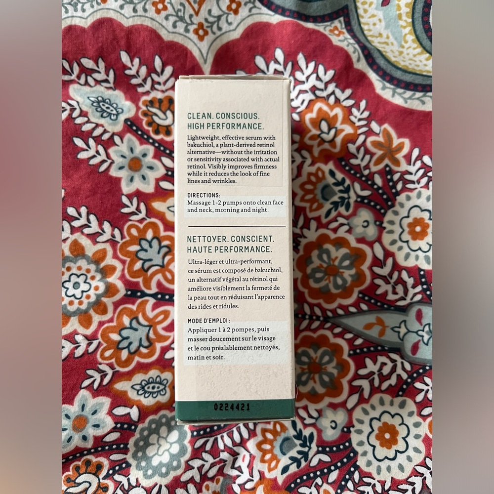 BIOSSANCE SQUALANE + PHYTO-RETINOL SERUM 30ML - Picture 2 of 4